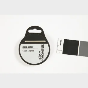 Satinbnd 3mm  15m rhvid