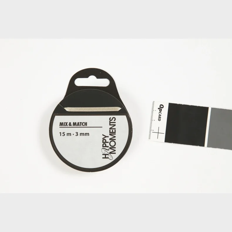 Satinbnd 3mm  15m rhvid