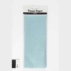 Silkepapir lys bl 10 ark 50x70 cm 14 g.