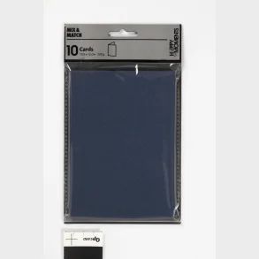 Kort bl 10,5x15 cm 220g 10stk