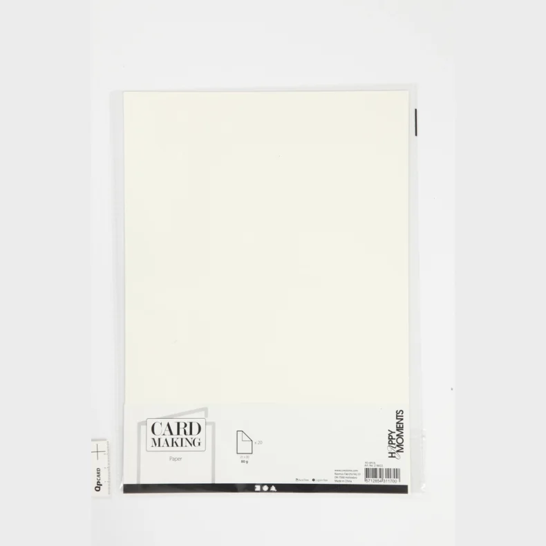 Papir rhvid A4 80g 20stk