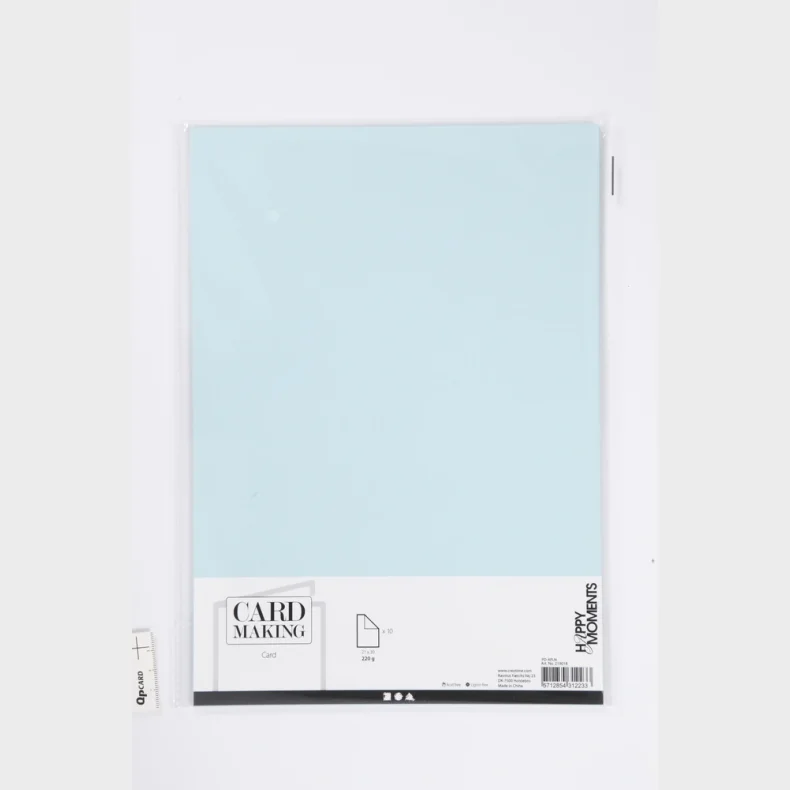 Karton lysebl A4 220g 10stk