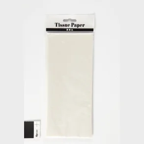 Silkepapir perlemor 6 ark 50x70 cm 17 g.