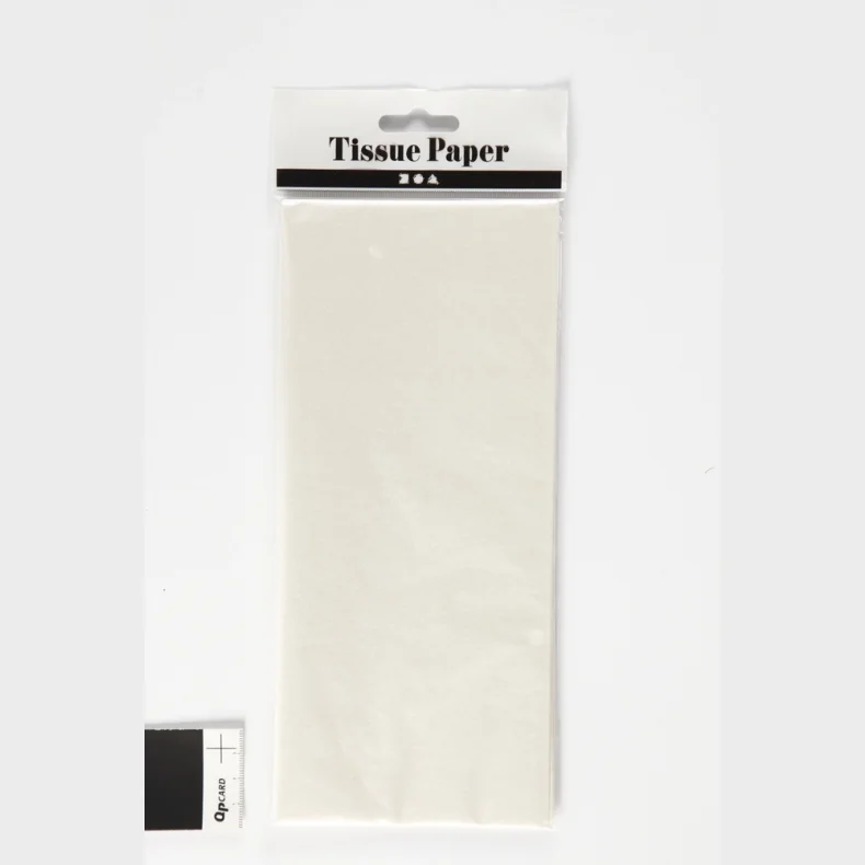 Silkepapir perlemor 6 ark 50x70 cm 17 g.