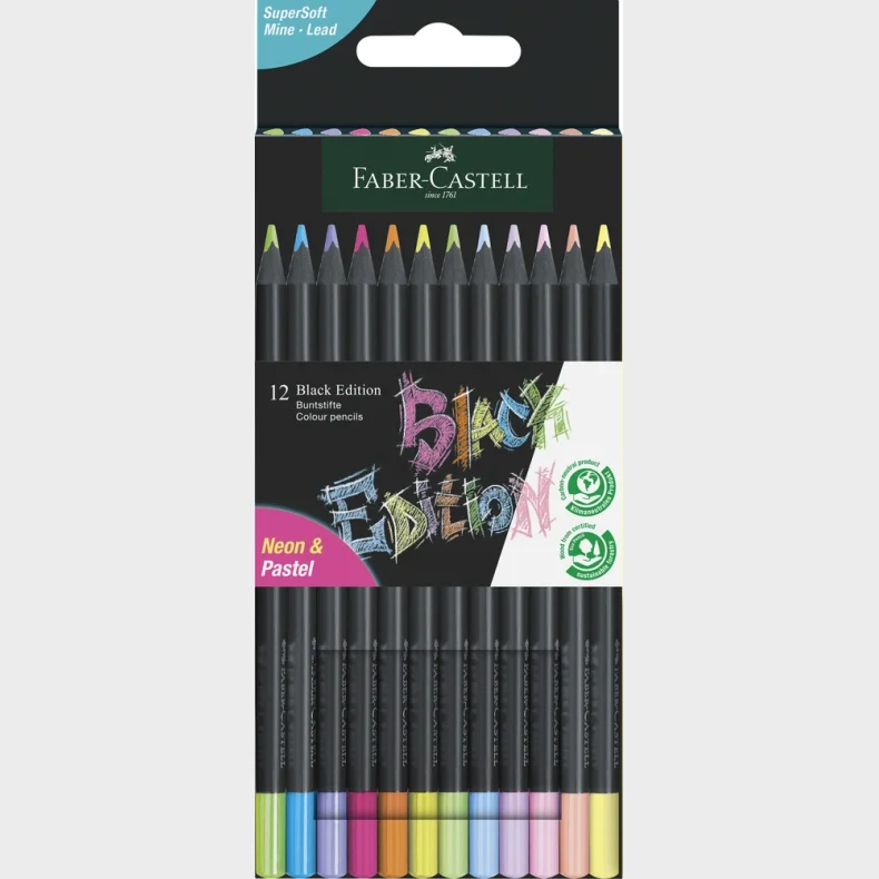 Farveblyant black edition Faber-Castell