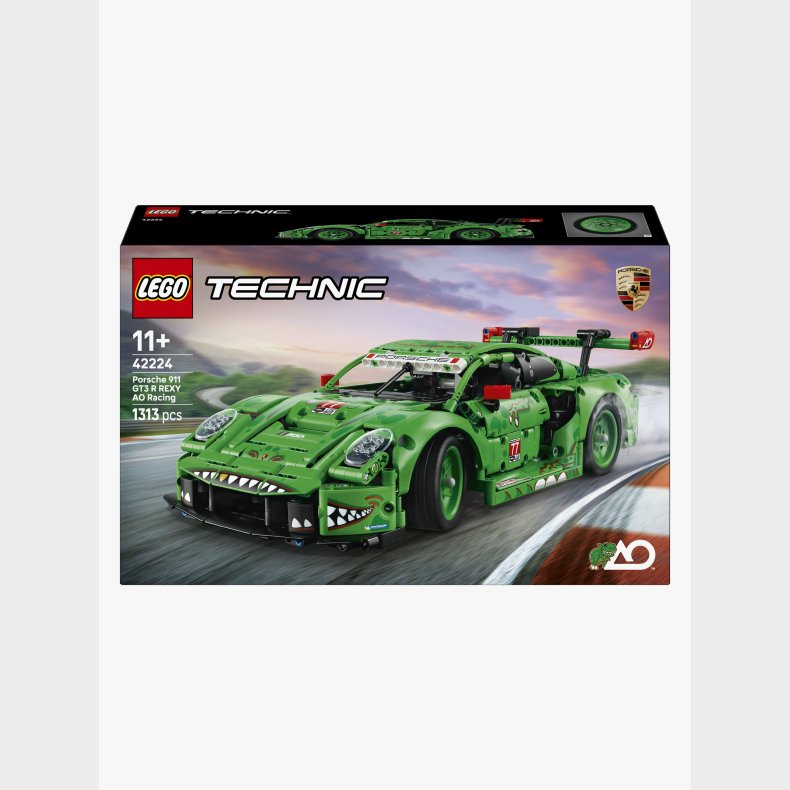 LEGO Technic 42224 Porsche 911 GT3 R REXY AO Racing-racerbil