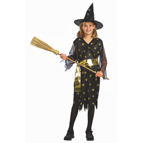 Udkldning Guld Heks 140 Cm - Legekammeraten.dk