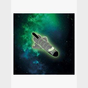 Teddykompaniet Bamse Selvlysende Rumraket