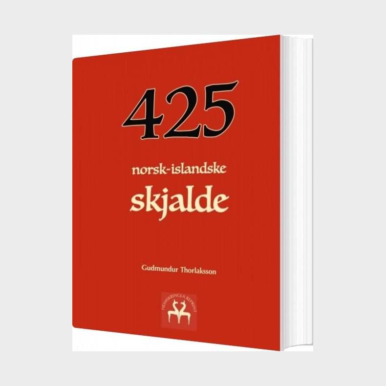 425 Norsk-islandske Skjalde - Gudmundur Thorlaksson - Bog