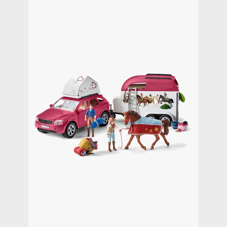 Schleich 42535 Eventyr m. bil og hestetrailer