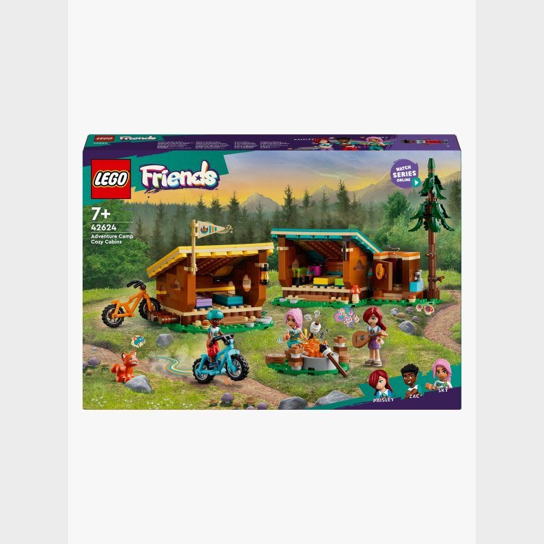 LEGO Friends 42624 Adventure Camp  hyggelige hytter