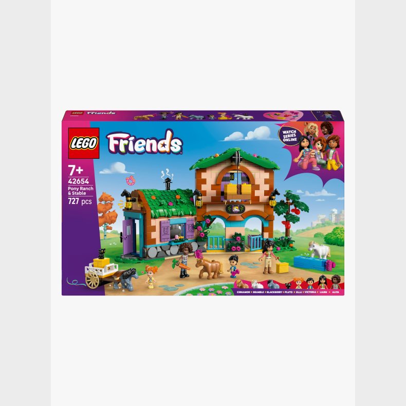 LEGO Friends 42654 Ponyfarm og stald