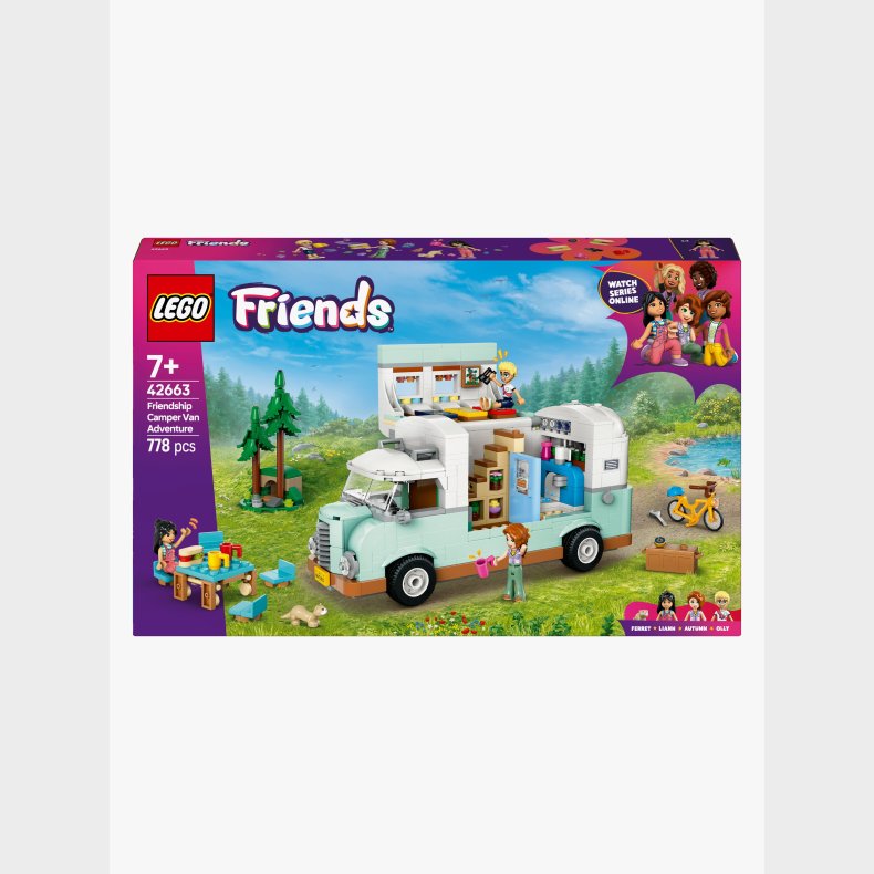 LEGO Friends 42663 Venskabs-autocamper p� eventyr