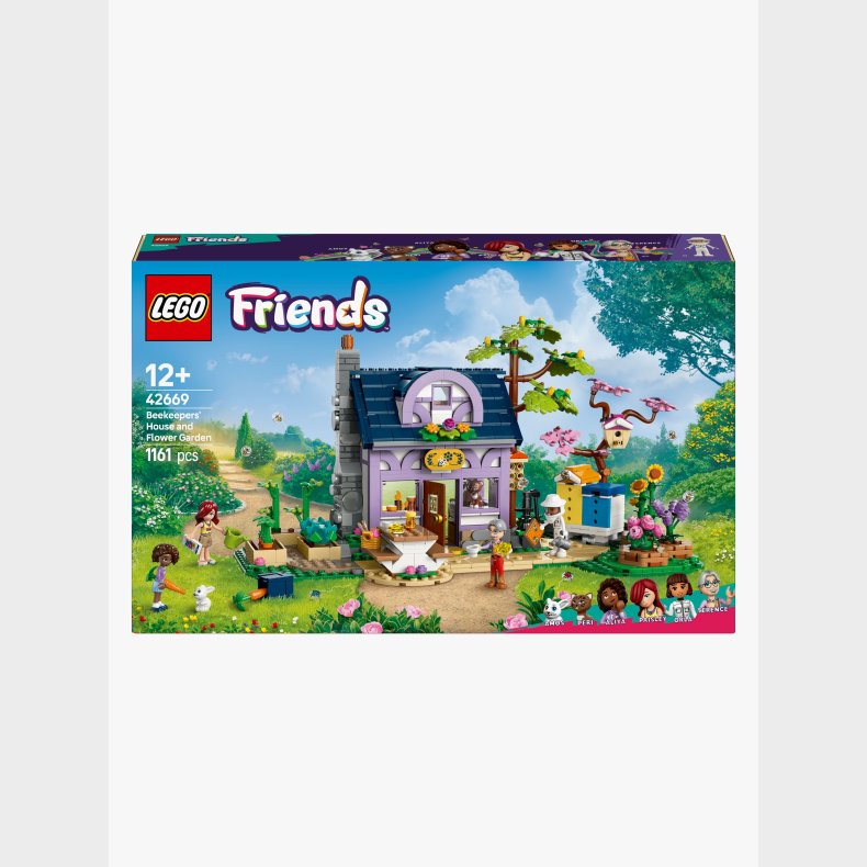 LEGO Friends 42669 Biavlerhus og blomsterhave
