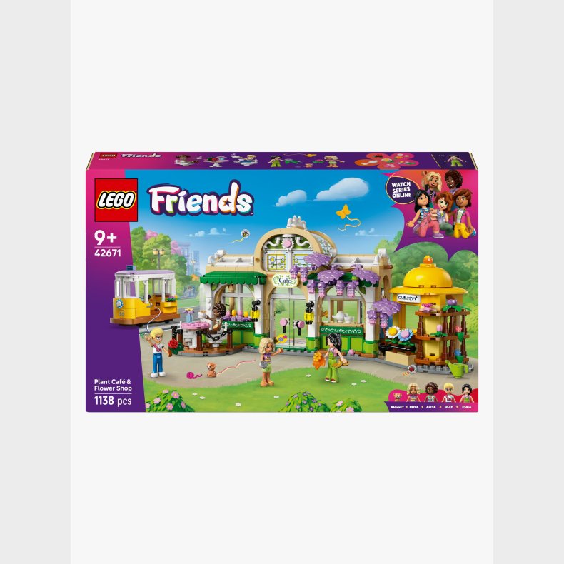 LEGO Friends 42671 Plantecaf� og blomsterbutik