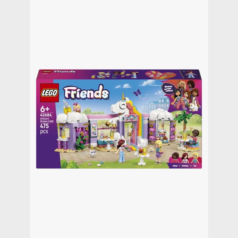 LEGO LEGO Friends 42684 Enhj�rninge-dr�mmecaf�