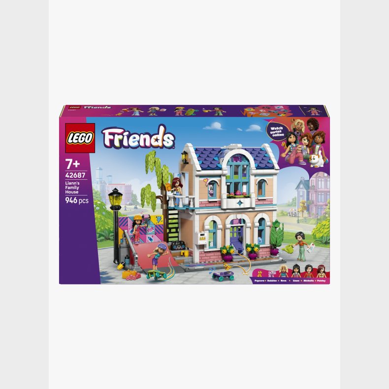 LEGO LEGO Friends 42687 Lianns families hus