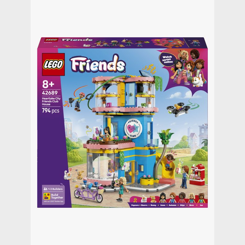 LEGO LEGO Friends 42689 Heartlake City Venskabsklub-hus