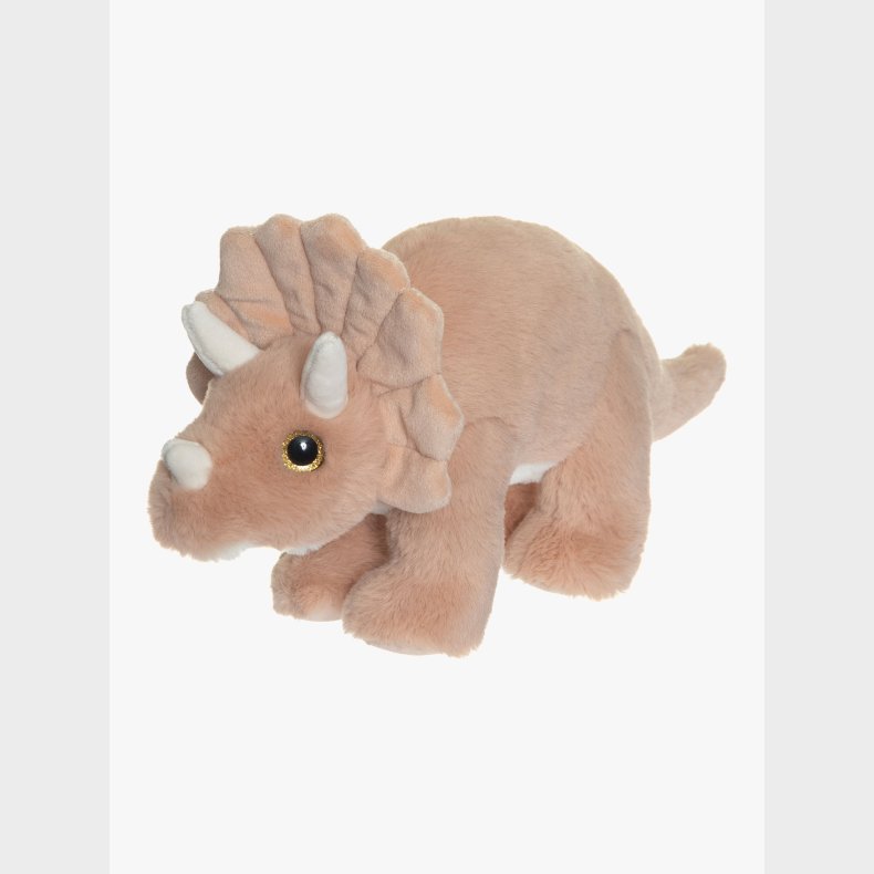 Teddykompaniet Dino Triceratops Bamse Stor, Abrikos