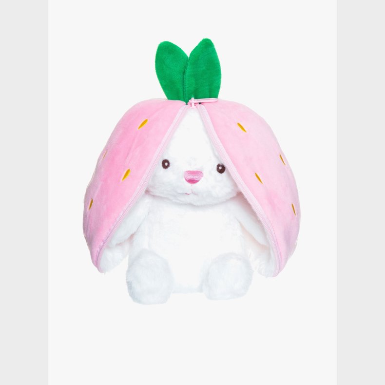 Teddykompaniet Kanin I Jordb�r Med Lynl�s Bamse