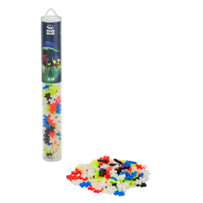 Plus-Plus i rr - Glow Mix, 100 stk