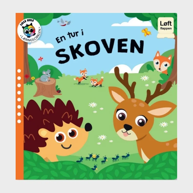 En tur i skoven - med flapper