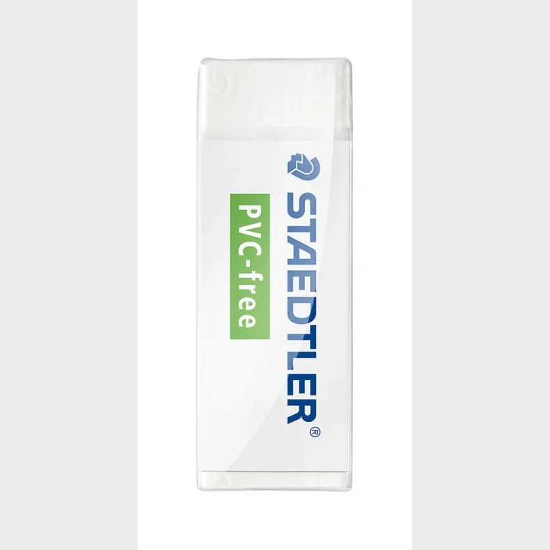 Viskelder Staedtler pvc fri hvid