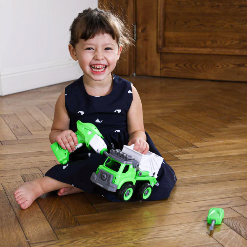 edushape | Byg selv bil m. fjernbetjening - Skraldebil