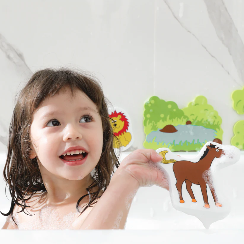 edushape | Badeleg - Junglesjov, 18 dele