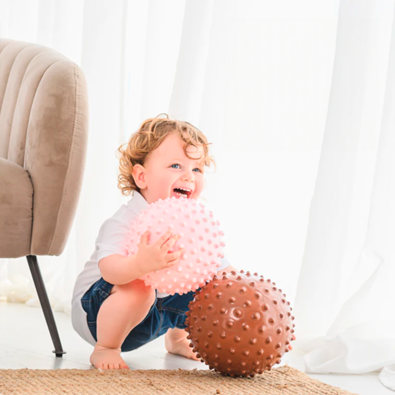 edushape | Sansebold u/luft - Brun, 18 cm