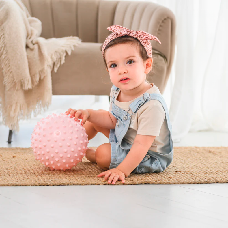 edushape | Sansebold u/luft - Stvet pink, 18 cm