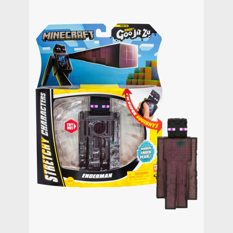Goo Jit Zu Minecraft Enderman Figur