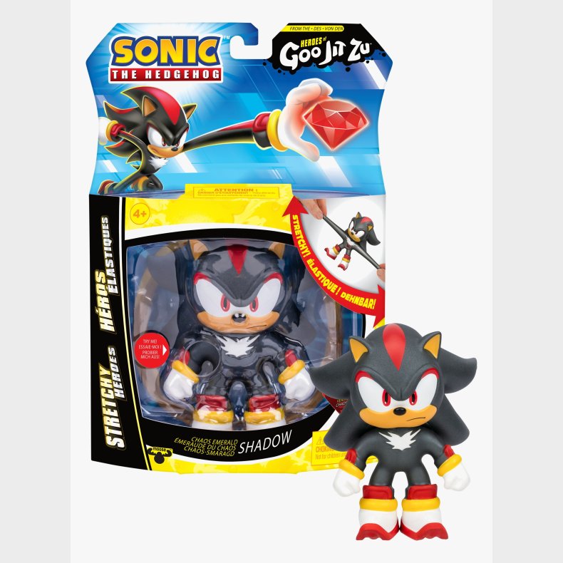 Goo Jit Zu Sonic S5 Emerald Shadow Figur