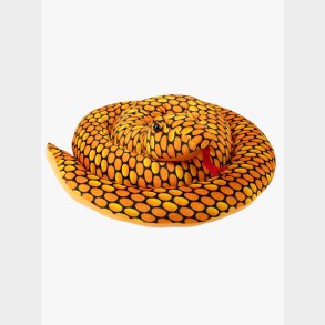 Teddykompaniet Bamse Slange 200 cm, Orange