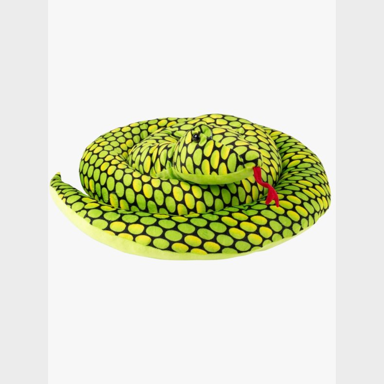 Teddykompaniet Bamse Slange 200 cm, Gr�n