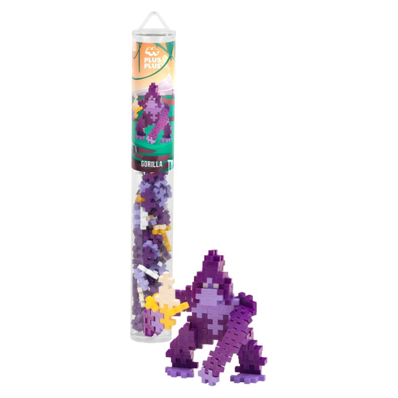 Plus-Plus i rr - Gorilla, 100 stk