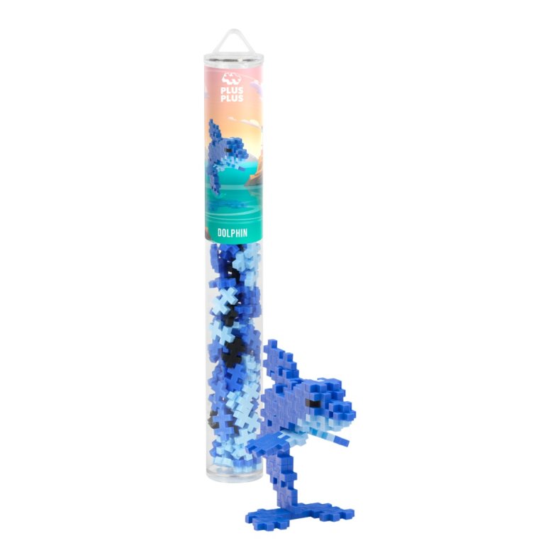 Plus-Plus i rr - Delfin, 100 stk