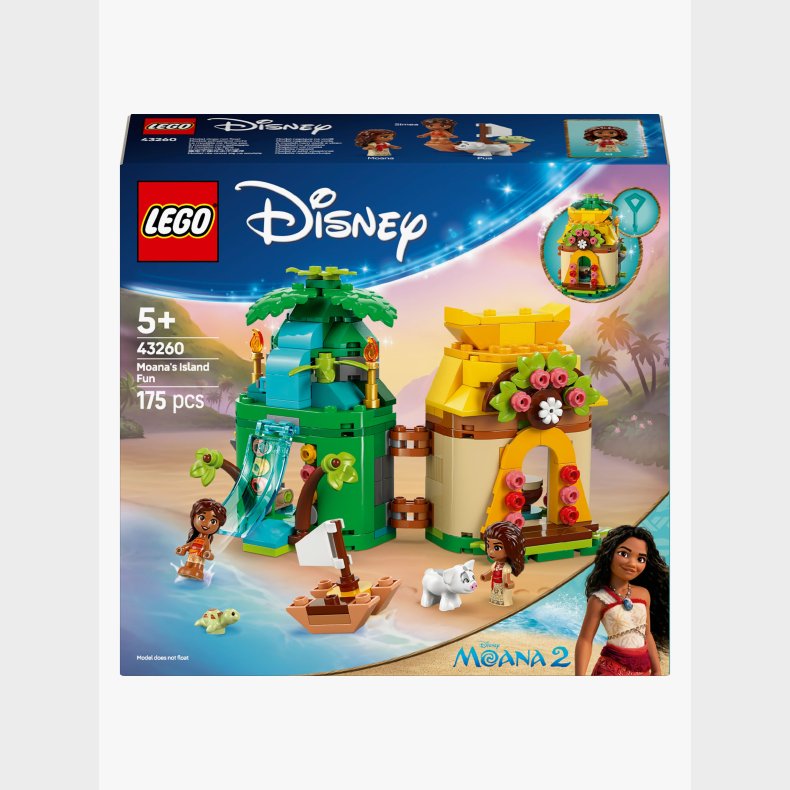 LEGO Disney Princess 43260 Vaianas �-sjov