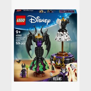 LEGO Disney Classic 43262 Maleficents og Cruella De Vils kjoler