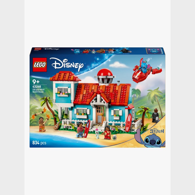LEGO Disney Classic 43268 Strandhuset fra Lilo og Stitch