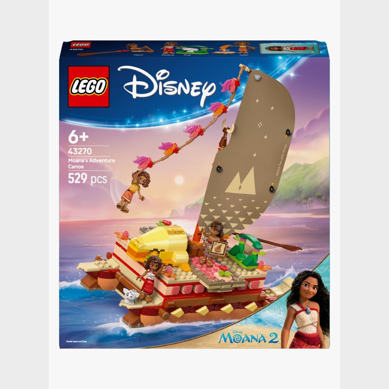 LEGO Disney Princess 43270 Vaianas eventyrkano