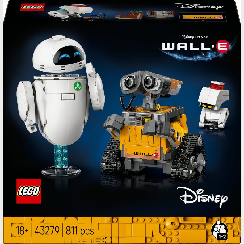 LEGO Disney Pixar 43279 WALL-E og EVA
