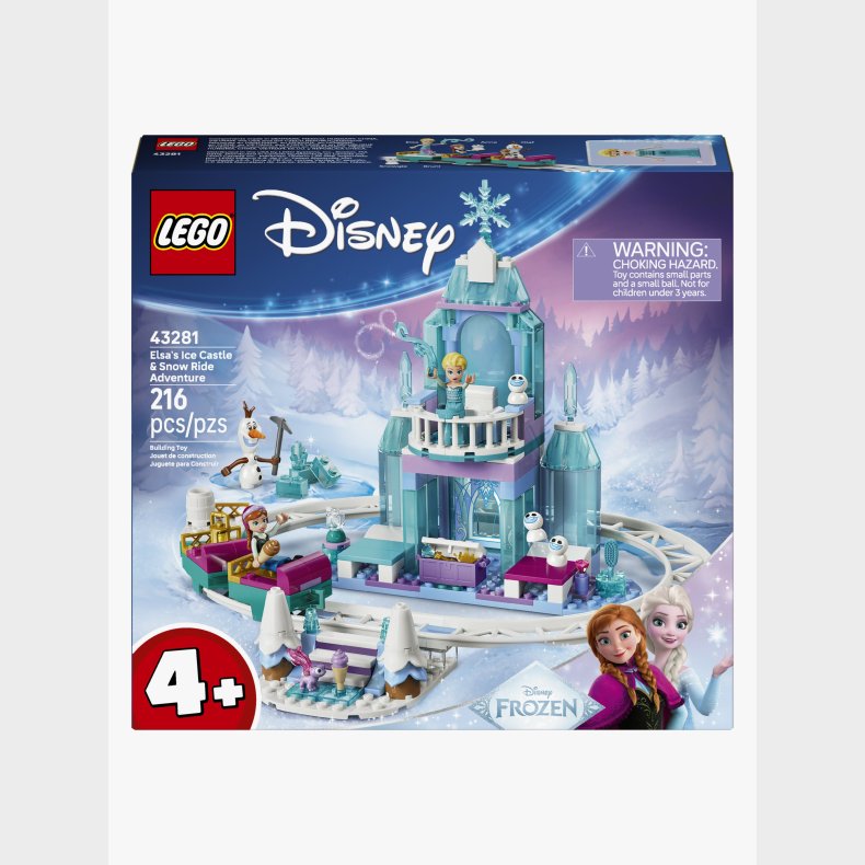 LEGO Disney Princess 43281 Elsas isslot og snebane-eventyr