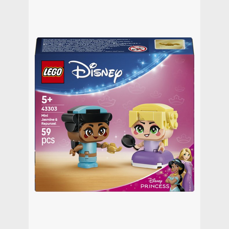 LEGO Disney Princess 43303 Minimodeller af Jasmin og Rapunzel