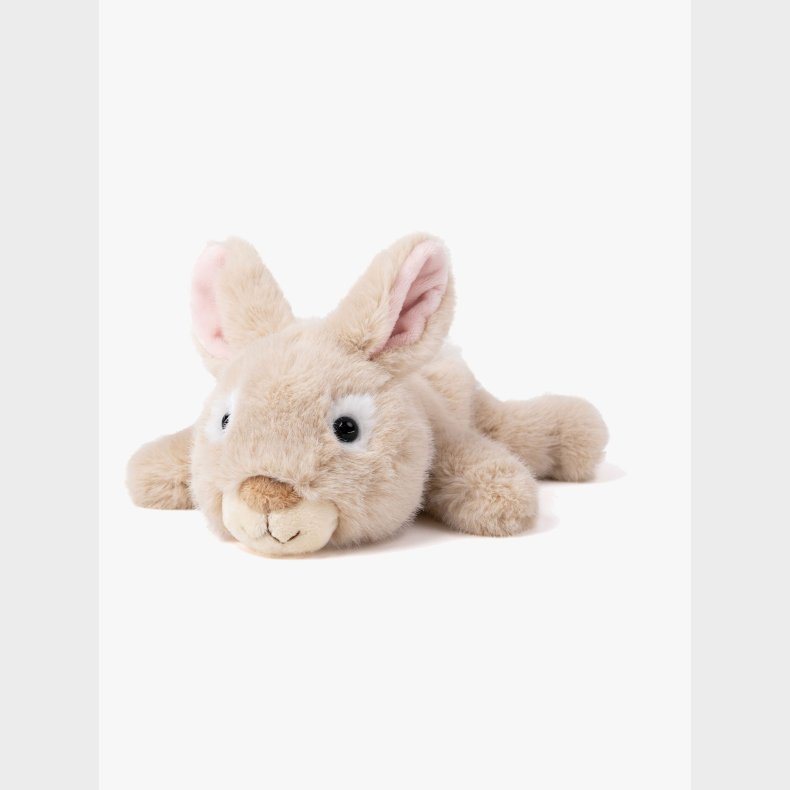 Teddykompaniet Bamse Liggende Kanin 28 cm, Beige
