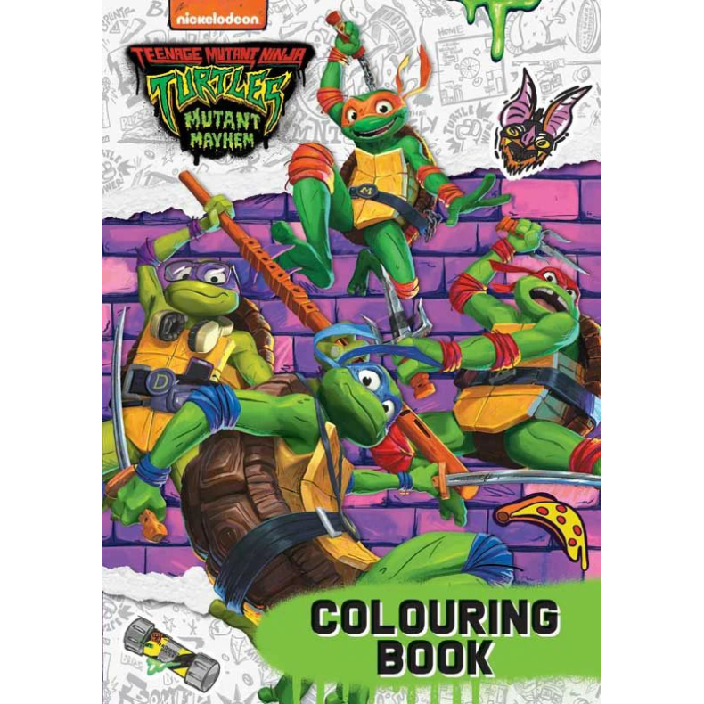 Teenage Mutant Ninja Turltles Tegnebog