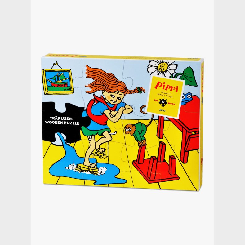 Pippi Tr�puslespil 12 Brikker