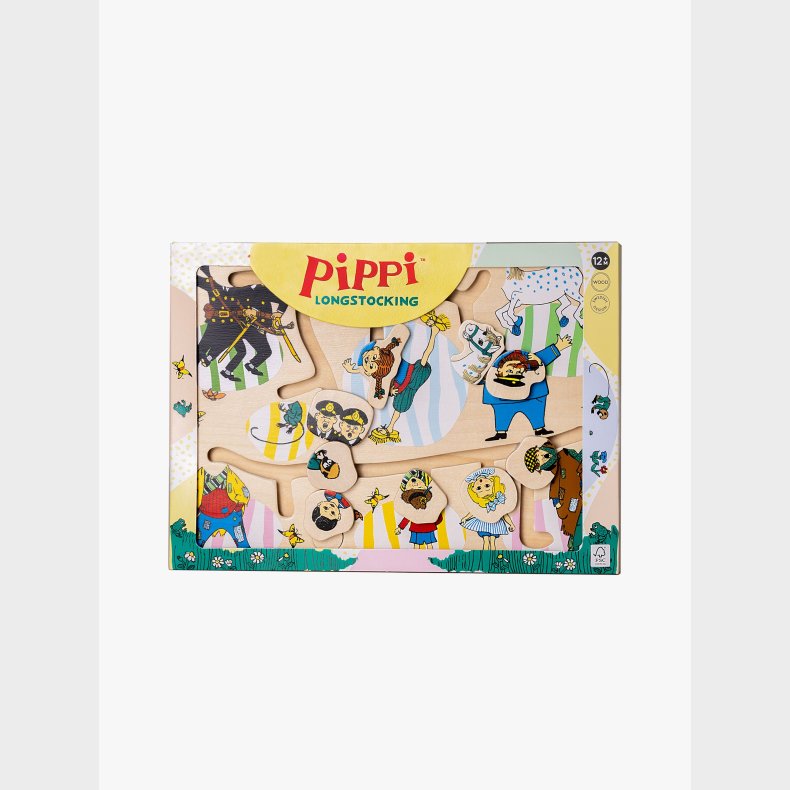 Pippi Langstrmpe Puslespil Labyrint