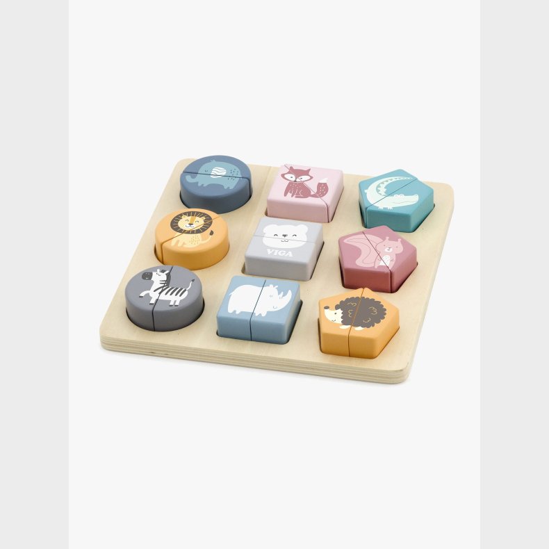 PolarB Tr�puslespil Vilde Dyr