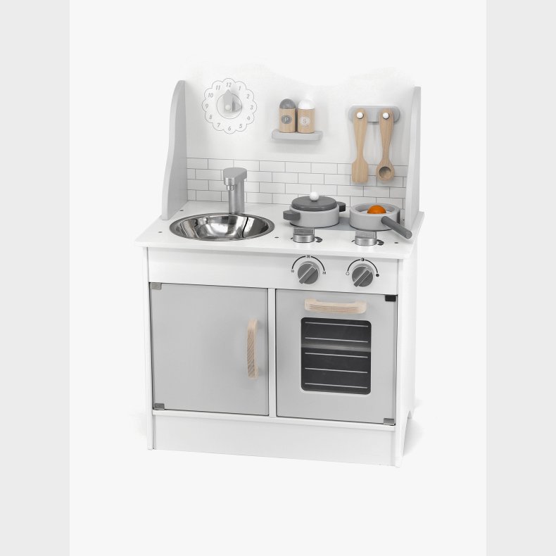 PolarB Legek�kken med Tilbeh�r, Hvid/Gr�